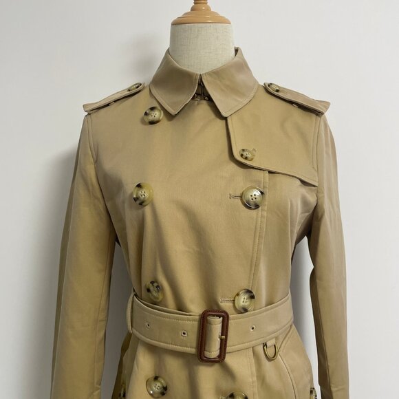 NWOT ！Burberry  Short Chelsea Heritage Trench Coat - Picture 5 of 16